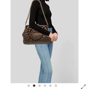 Y2K Marc Jacobs Original Fall 2005 Stam Bag in Chocolate Brown